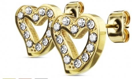 Серьги из стали