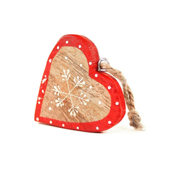 Украшения подвесные stars/trees/hearts, деревянные, в подарочной коробке, 12 шт.