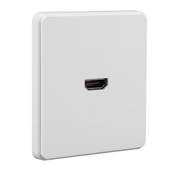 Розетка ROUND HDMI с/у перламутр KRANZ