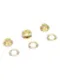 Люверсы 4 мм, золото