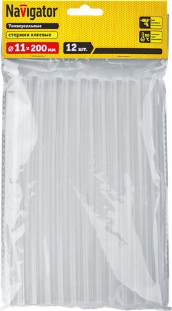 Клей Navigator 93 246 NEM-Ks01-11-200-H12 (стержень, 11 мм*200 мм, 12 шт)