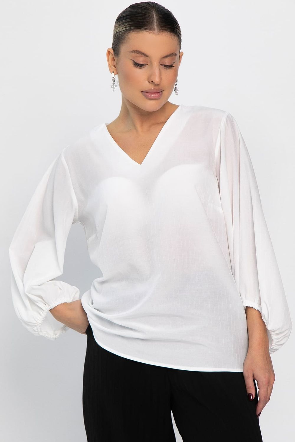 Блуза Бувардия (молочная) Б14423-12М LT Collection