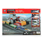 Железная дорога на бат. с аксесс. длина дороги 1067 см. свет. эффекты, в/к 59,7*10*40,5 см.