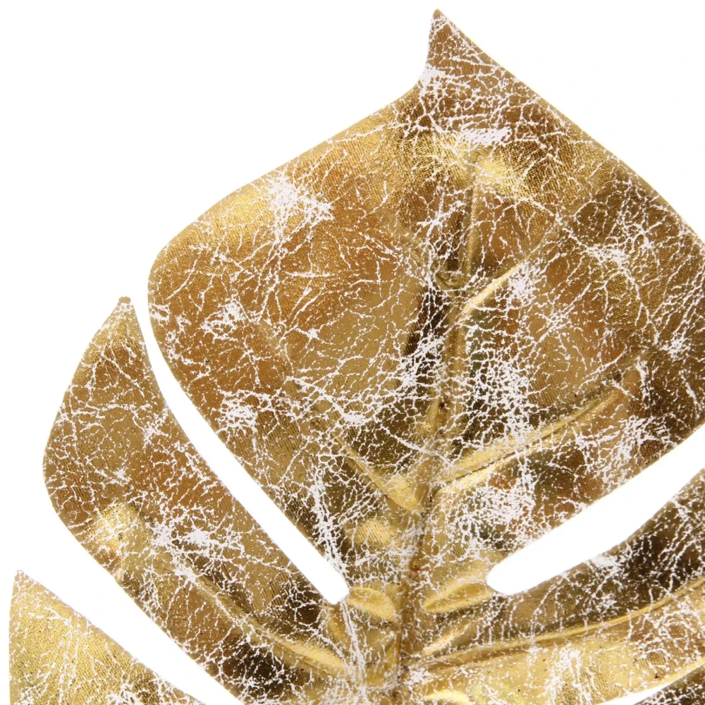 Ветка декоративная «Сказочные переливы» 43 см, Золото