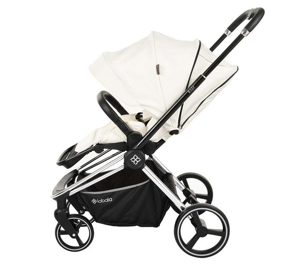 Коляска 2 в 1 Labala Raiz Lite White