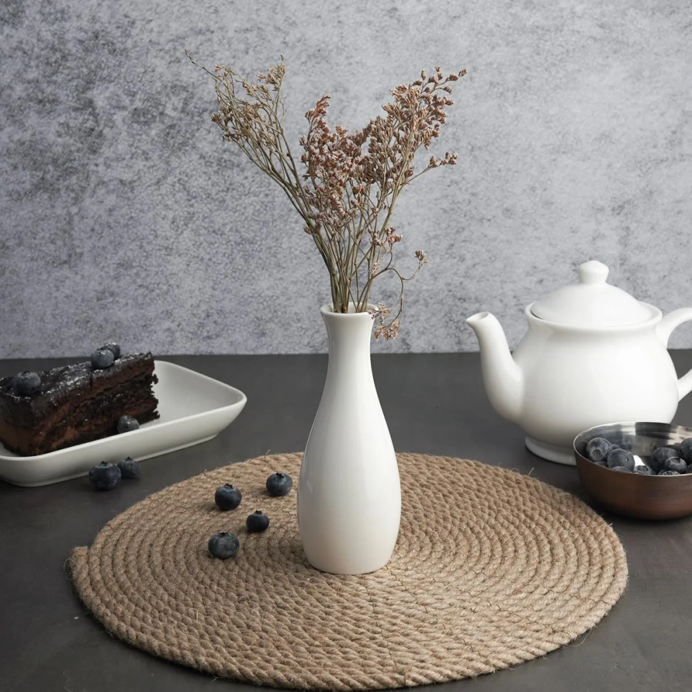 Вазочка h=14 см, фарфор "NOBLE" серия "Fine Plus"