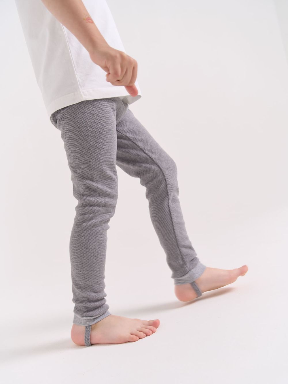 Кальсоны из термополотна "Графит" 7+ с гульфиком