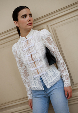 Жакет из кружева