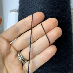 MISTO 50% альпака, 50% меринос, 600м/100гр; черно-синий