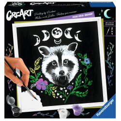 Ravensburger - CreArt Картина Пикси Холодное издание Енот 235094 / артикул   235094  / GTIN 4005556235094