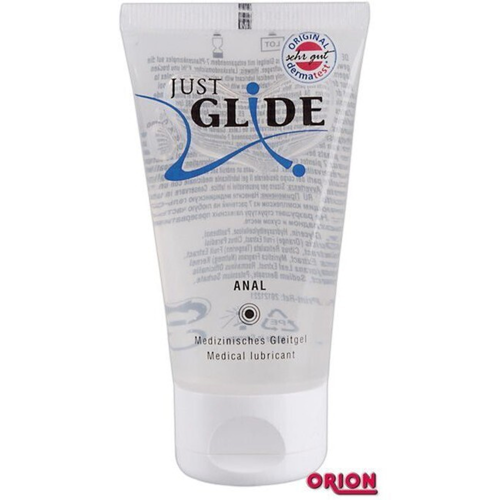 Гель-смазка анальная на водной основе "Just Glide Anal" 50 мл (Цвет: прозрачный)