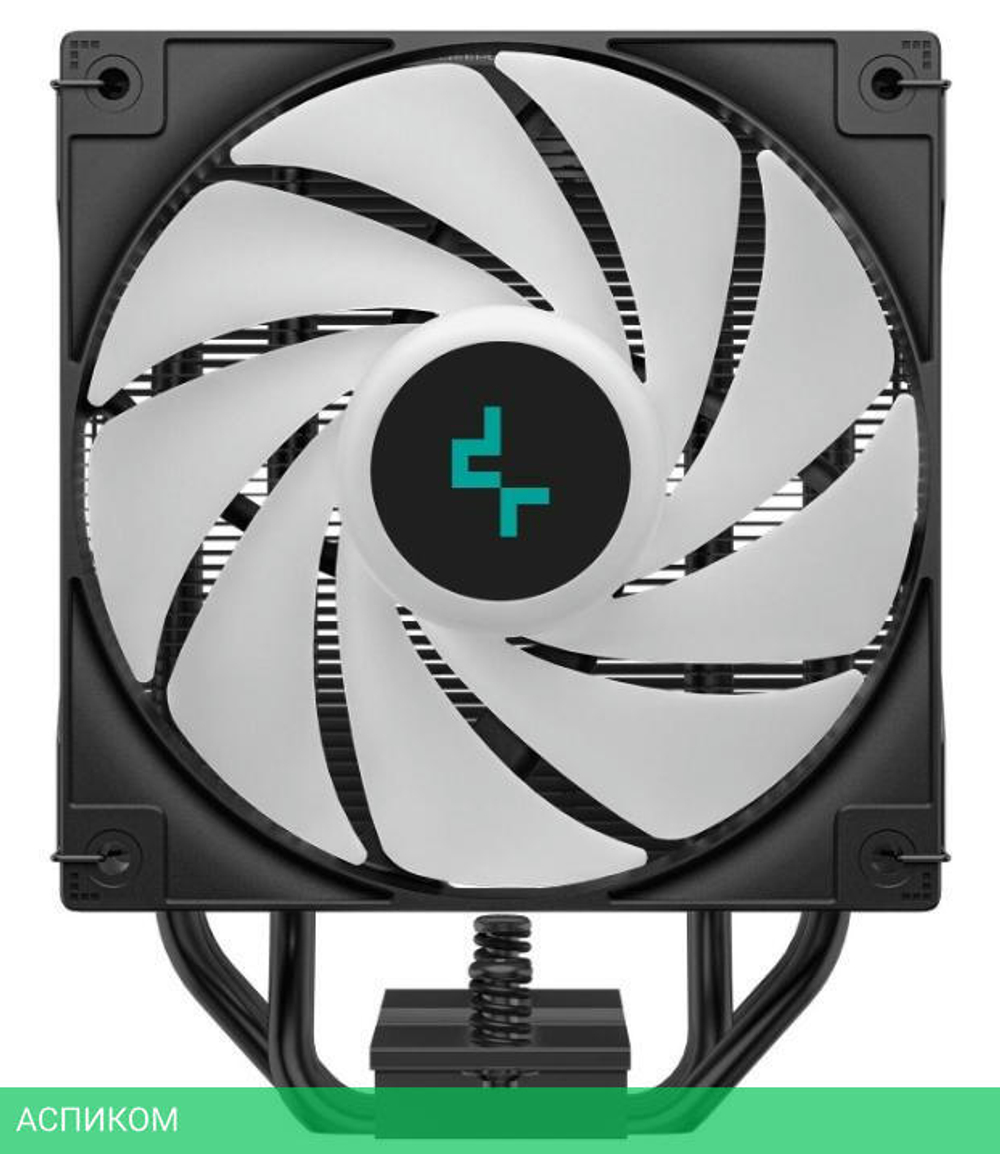 Кулер для процессора DeepCool AG400 DIGITAL PLUS (R-AG400-BKADMP-G-1)