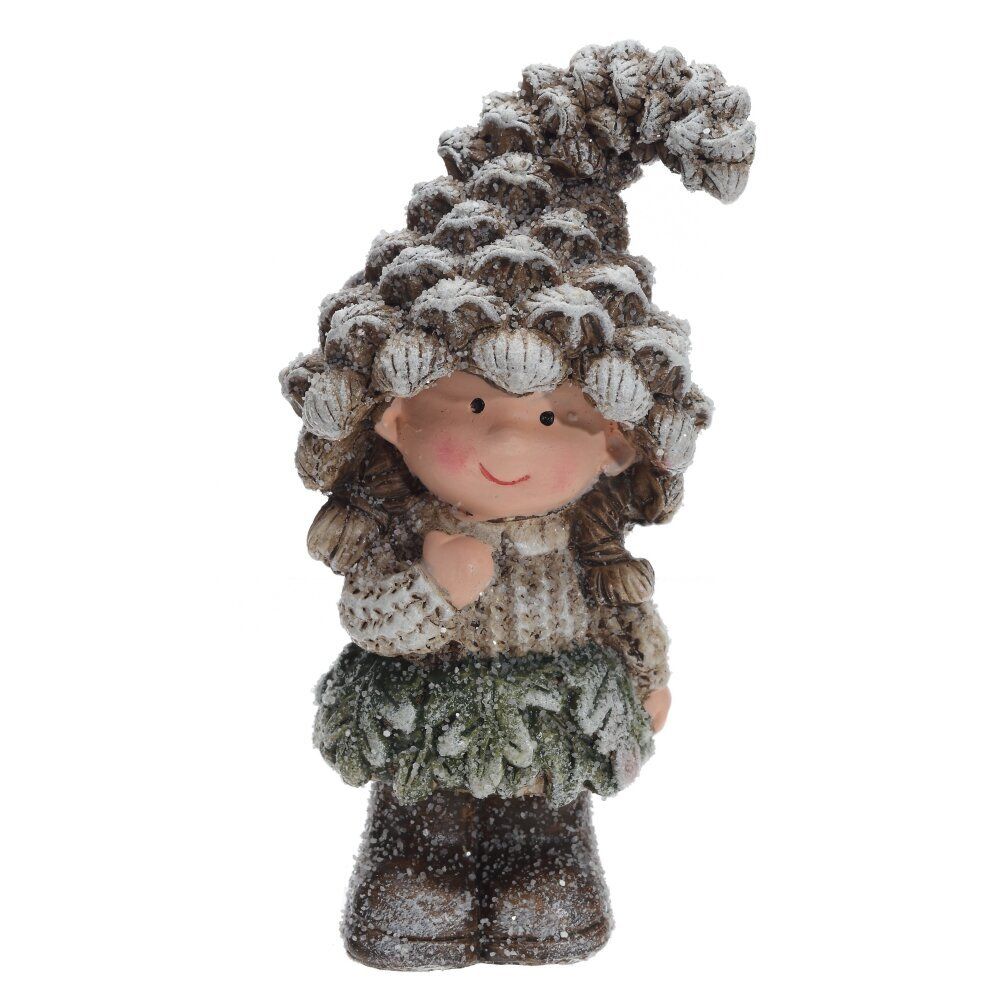 GAEM Фигурка декоративная "Мальчик/ Девочка", L6 W5,5 H14 см, 2в.