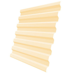 Профнастил С21 Железный Форт Pe 0,4 мм RAL 1015 светлая слоновая кость