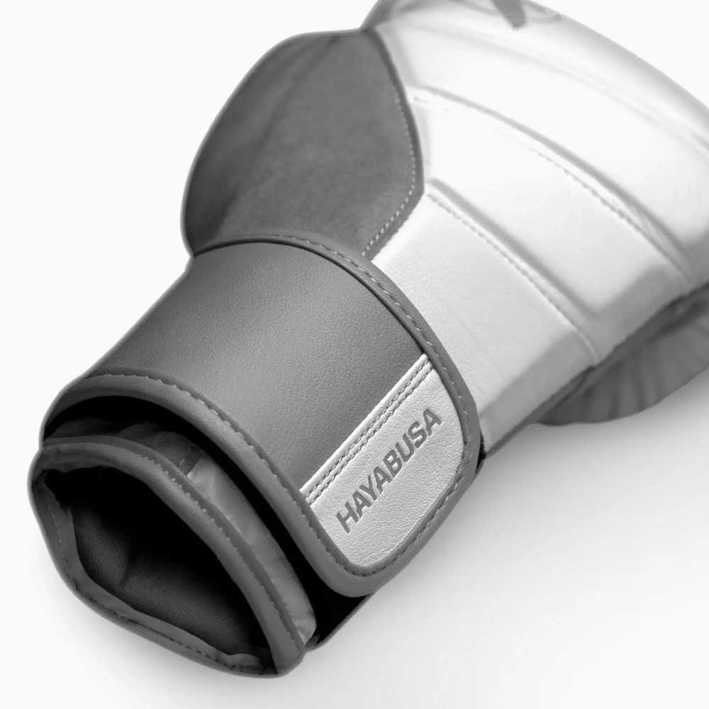 Боксёрские перчатки Hayabusa T3 white/grey