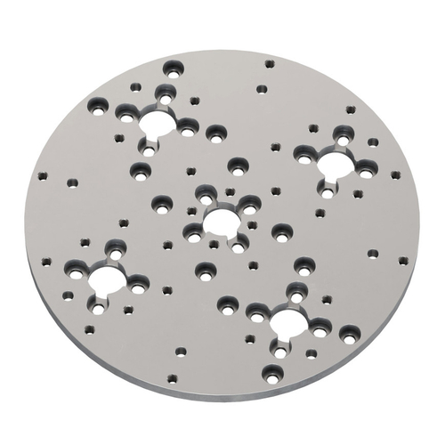 1140 Series Aluminum Baseplate (6mm Thickness, 144mm Diameter)