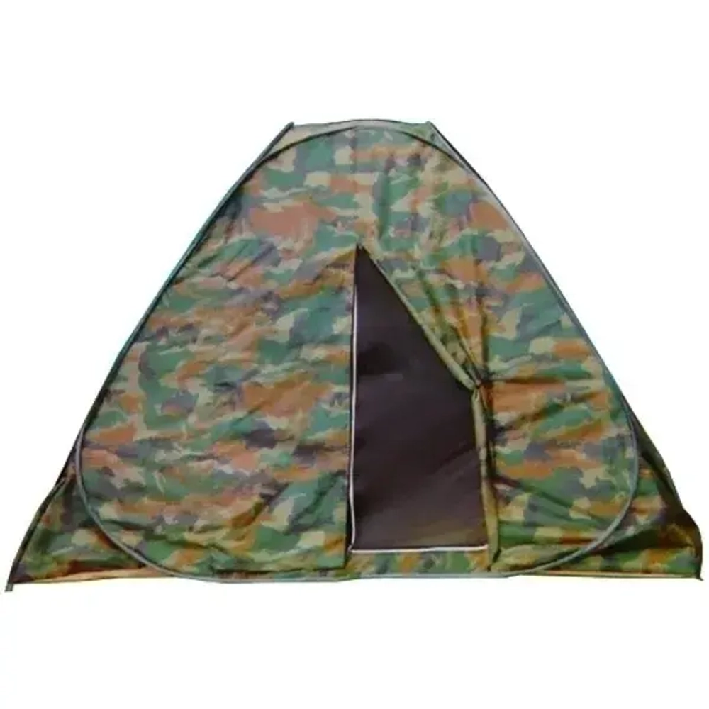 Палатка туристическая Селенга-3 однослойная, 200*200*130 см, самораскладывающаяся, цвет хаки