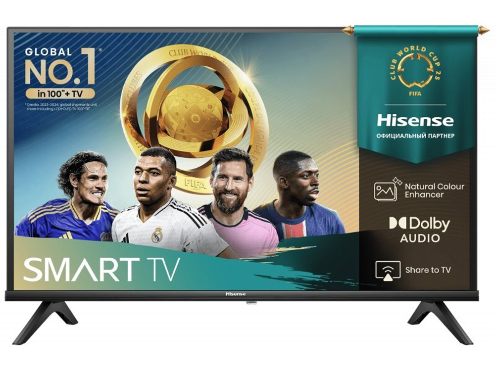 LED телевизор Hisense 40A4Q Full HD