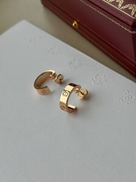 Серьги Cartier