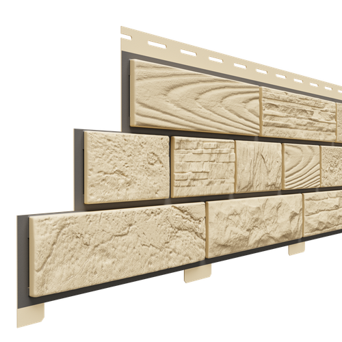 Фасадная панель Dolomit Кирпич Кремниевый