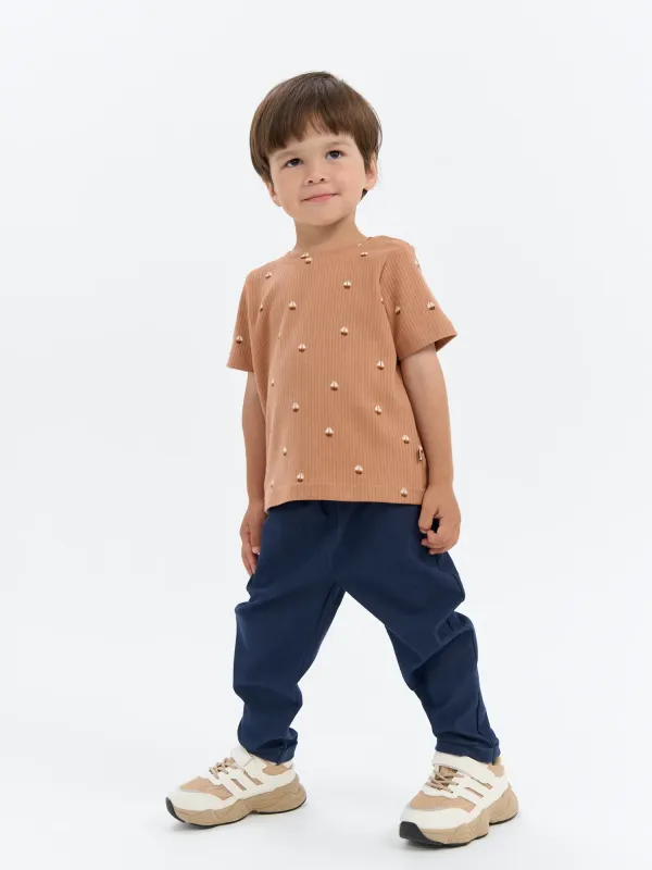 Футболка в рубчик 