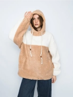 Толстовка плюшевая с капюшоном