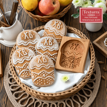 Пряничная форма Ажурный кулич