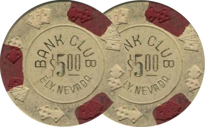 Bank Club Casino $5 Chip