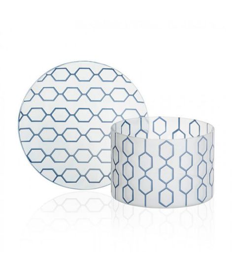 Комплект плафон и поднос для большой и средней свечи "Наследие", Yankee Candle