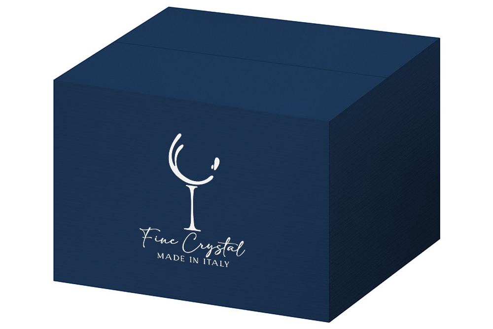 Набор стаканов для виски 6шт 450мл Le Stelle Opium розовый