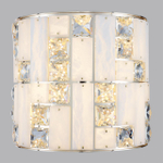 5072/28WL HALL ODL24 597 золото/прозрачный/белый/металл/хрусталь/алебастр Бра LED 15W 3700K CROSSA