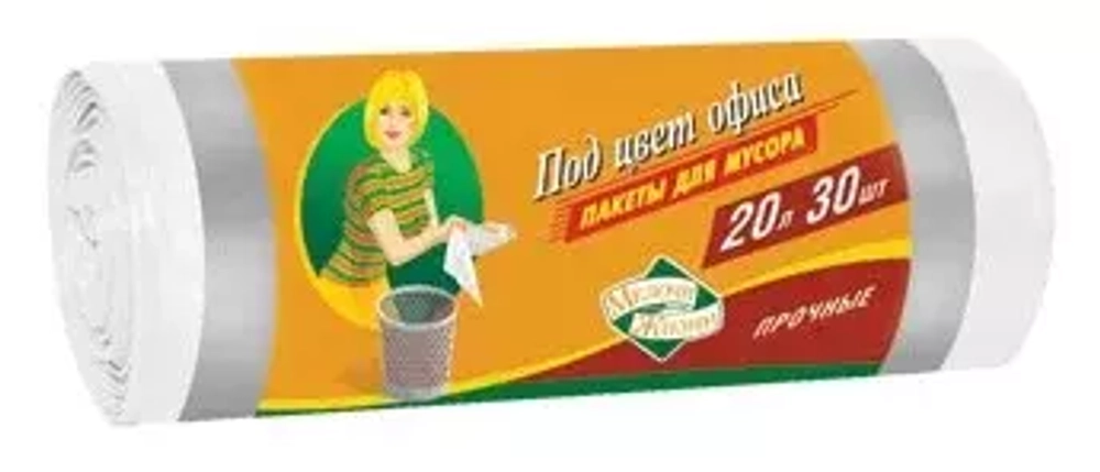 MZ Мусор пакет c руч 20л 30 шт Cтандар*20