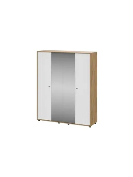 Шкаф для одежды распашной Белый Матовый 180х56х220