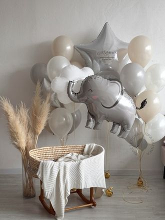 Наборы шаров на выписку для мальчика