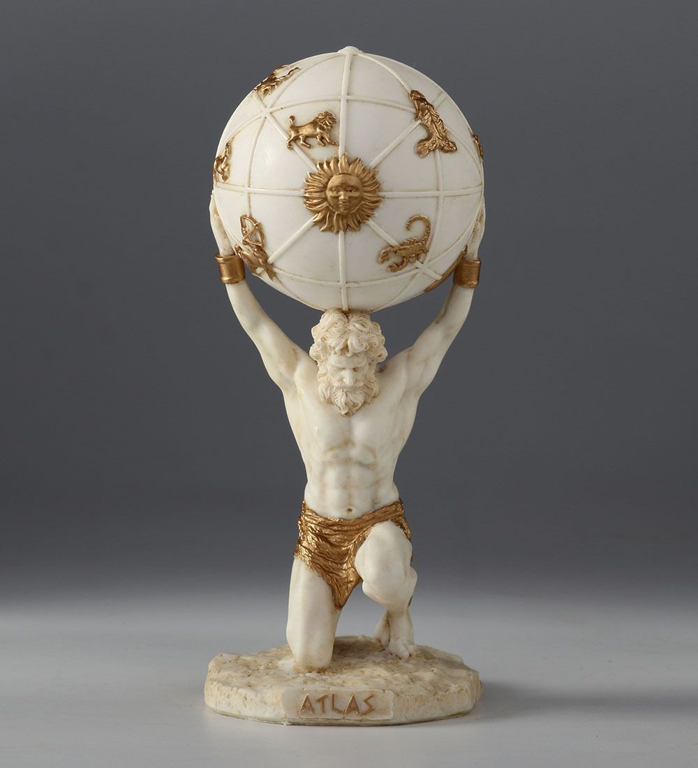 Veronese WS-1225/ 3 Статуэтка «Атлас - титан, держащий небо»