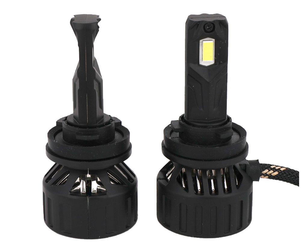 Cветодиодные лампы H8/H9/H11/H16 Sariti F8 с вентилятором, 12V, 40W, 5500K (комплект, 2шт)