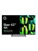 Телевизор LED SDX-43U4128(UHD Smart,Салют ТВ,frameless)