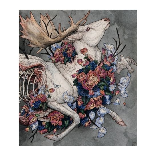 Артбук Тлетворный дух. Рисунки Лорен Маркс