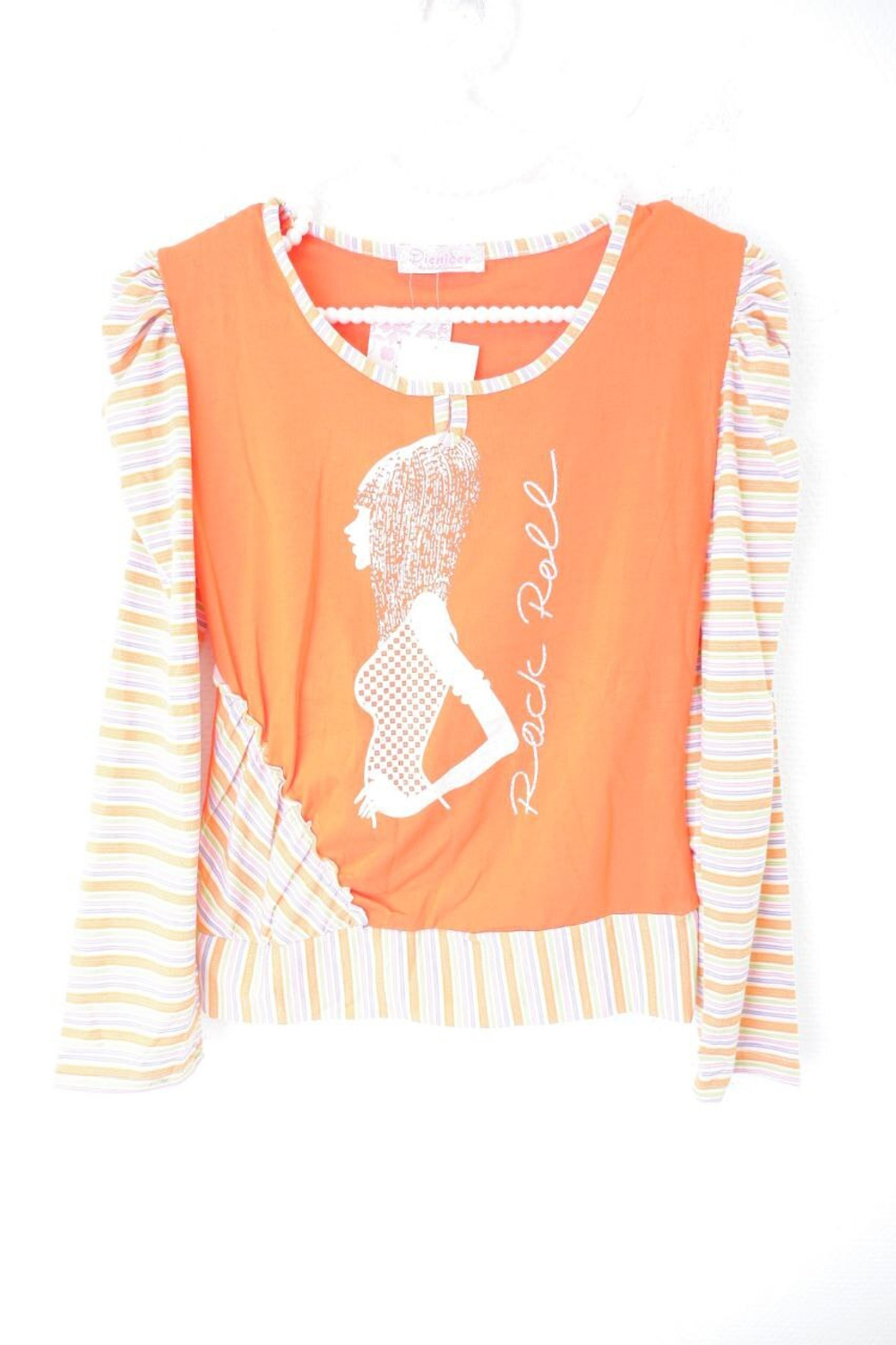 Лонг с принтом на 12 лет, новый