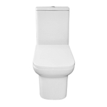 Унитаз-компакт Azario Alba 620х405х805 напольный, безободковый, с сиденьем микролифт (AZ-8323)