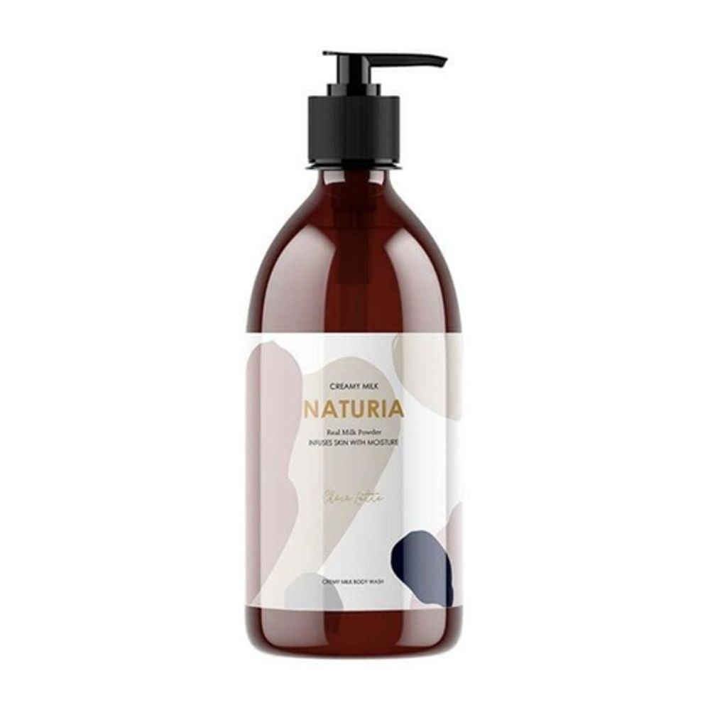 Evas Naturia Creamy Milk Body Wash So Choco Latte гель для душа с нежным ароматом шоколада