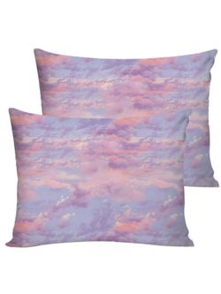 Постельное белье перкаль Сказка "Небеса" семейное Наволочка 50х70 см 2 шт Простынь на резинке 160x200 см Пододеяльник 145x215 см 2шт