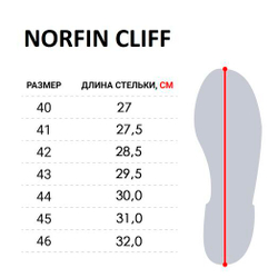 Ботинки забродные Norfin CLIFF р.40