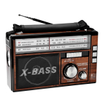 Радиоприемник с MP3 плеером +фонарь Waxiba XB-391URT