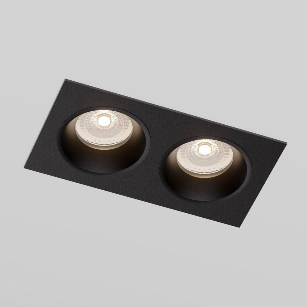 Встраиваемый светильник Elektrostandard Andi 15700/02 GU10 черный