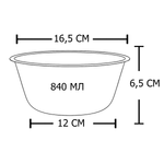 Миска "efox" для питомцев из нержавеющей стали, форма чаша