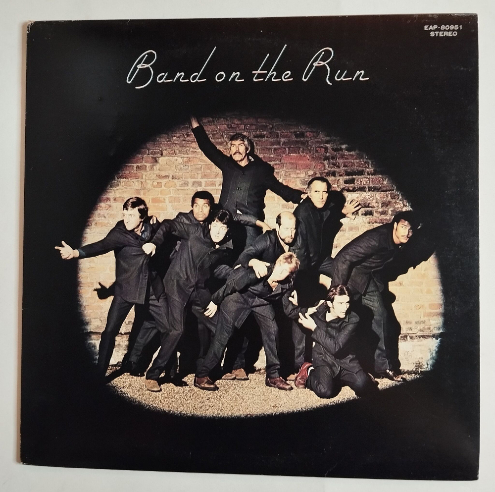Винтажная виниловая пластинка LP Paul McCartney and Wings Band On The Run (Japan 1973) (No Obi)