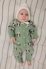 7055-338 Комбинезон вязаный (совы)