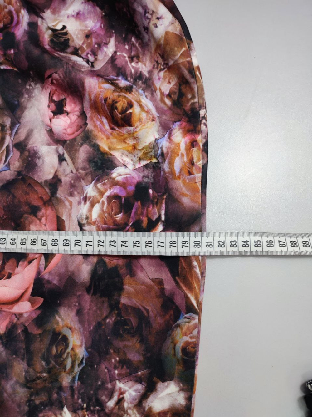 Юбка Ulla Popken с цветами 64-66 размер