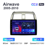 Teyes CC2 Plus 9"для Honda Airwave 2005-2010